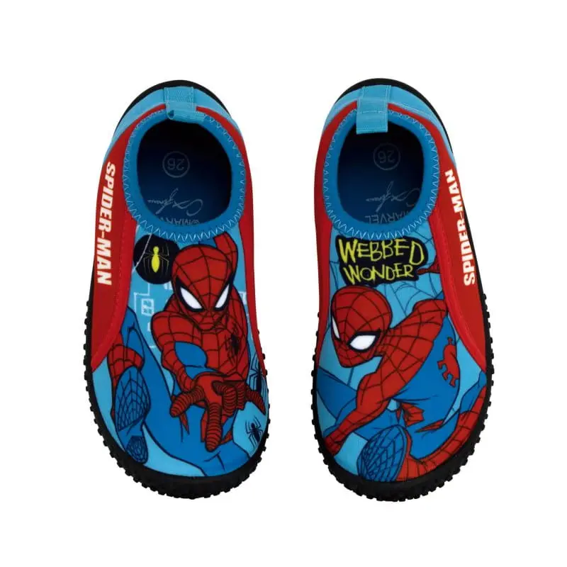 Calzado escarpines de Spiderman Marvel para el agua de neopreno talla 30