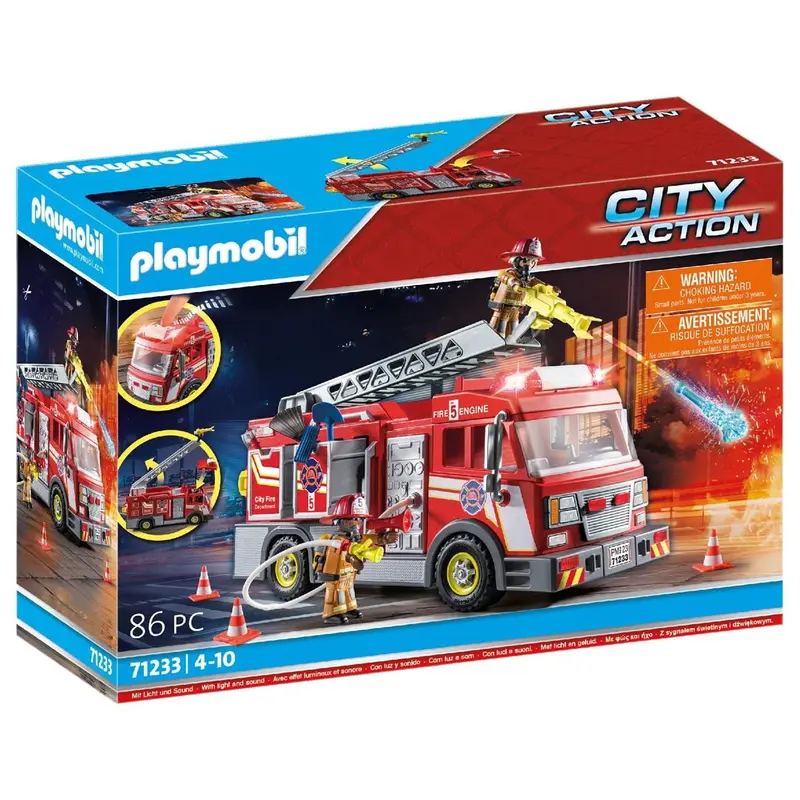 Camión de bomberos Playmobil City Action 71233