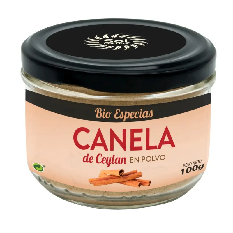 CANELA DE CEYLAN EN POLVO BIO 100 g