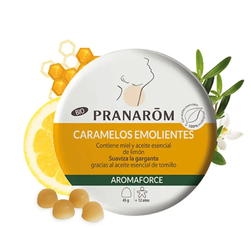 CARAMELOS EMOLIENTES MIEL LIMON BIO 45 GR