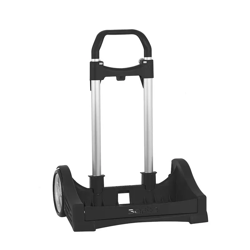 Carro portamochila Evolution negro para mochilas de hasta 32x18x44cm