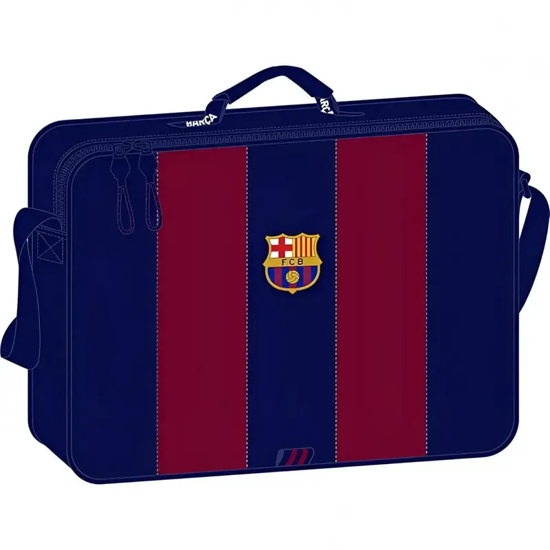 Cartera maletín de extraescolares FC BARCELONA