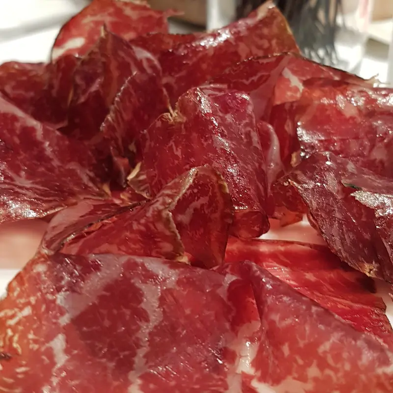 Cecina de León artesana 100% natural PREMIUM - 90 Gr selección marmoleo