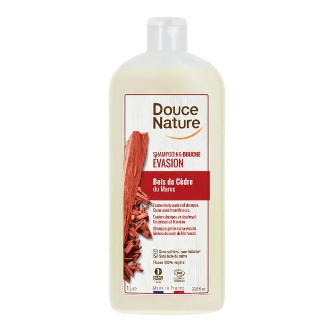 CHAMPU GEL DUCHA SANDALO DOUCE NATURE 1 L