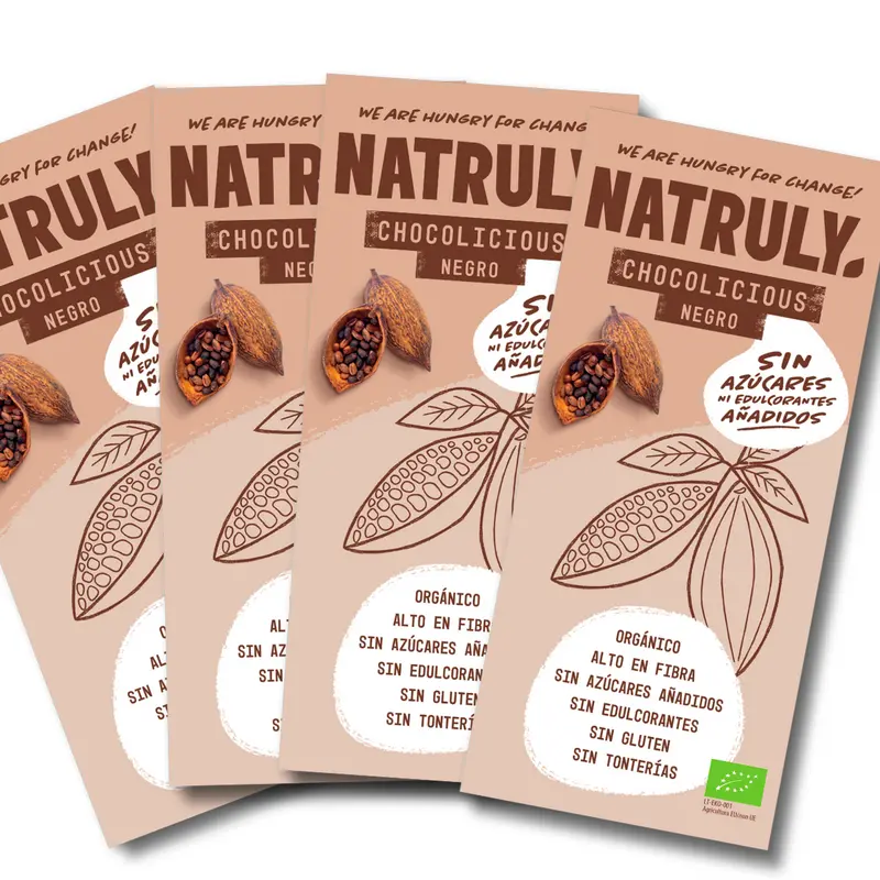 Chocolicious Negro BIO Pack | 4 X 85g