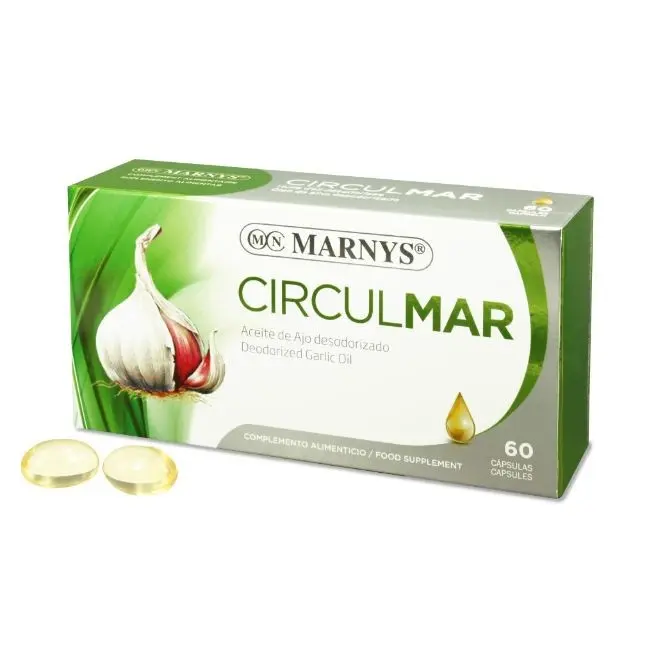CIRCULMAR ACEITE DE AJO 500 mg 60 Perlas