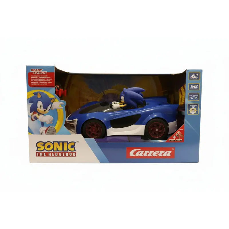 Coche radio control Sonic The Hedgehog "Racing Crossworlds" 1