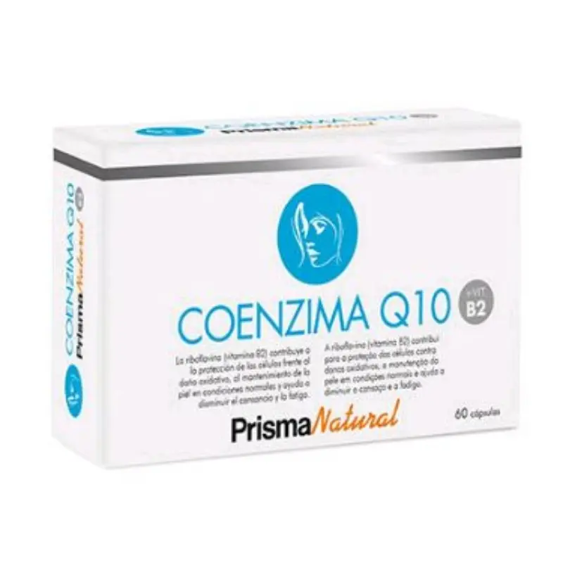 COENZIMA Q10 + VIT B2 60 CAPS PRISMA NATURAL