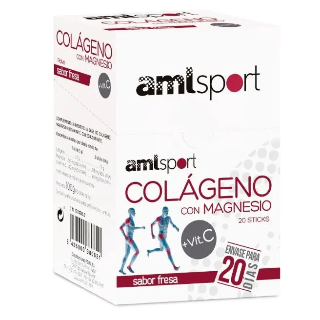 COLAGENO CON MAGNESIO + VIT C 20 Sticks