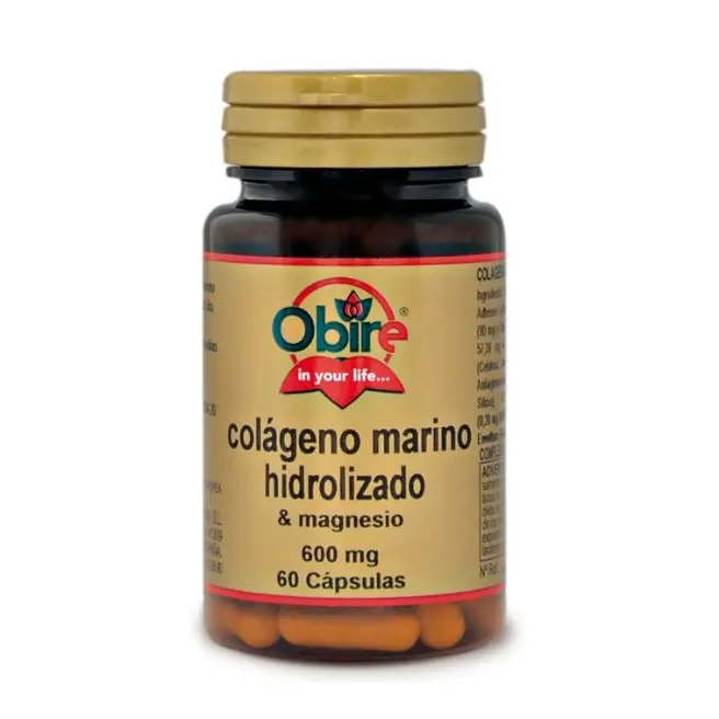 COLAGENO HIDROLIZADO + MAGNESIO 600 mg 60 Caps
