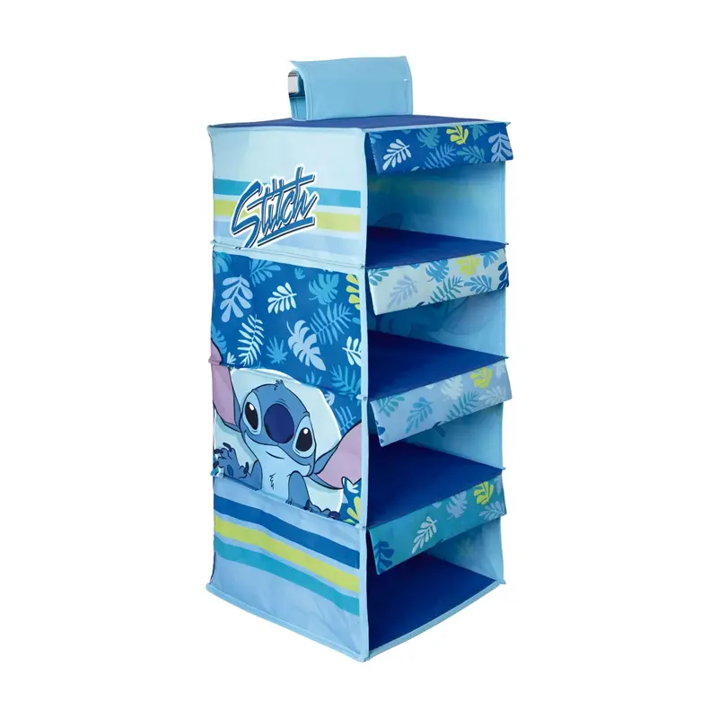 Colgador organizador de armario 4 huecos de Stitch
