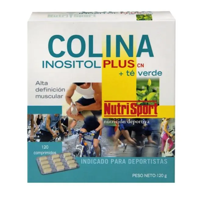 COLINA INOSITOL PLUS+TE VERDE 120 Comp