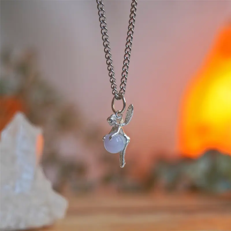 Collar Hada con Calcedonia | Creatividad y armonía