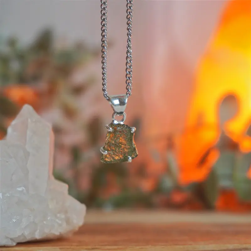 Collar Moldavita | Cambio profundo y evolución espiritual