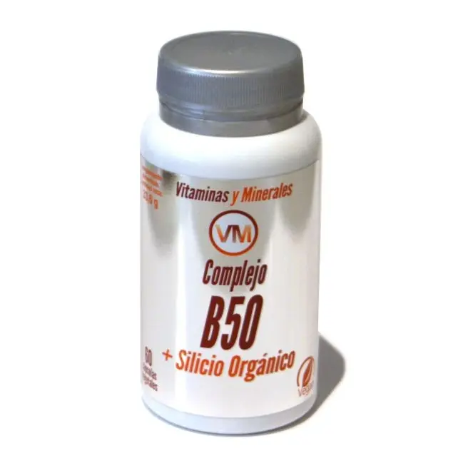 COMPLEJO B 50 + SILICIO ORGANICO 60 Caps