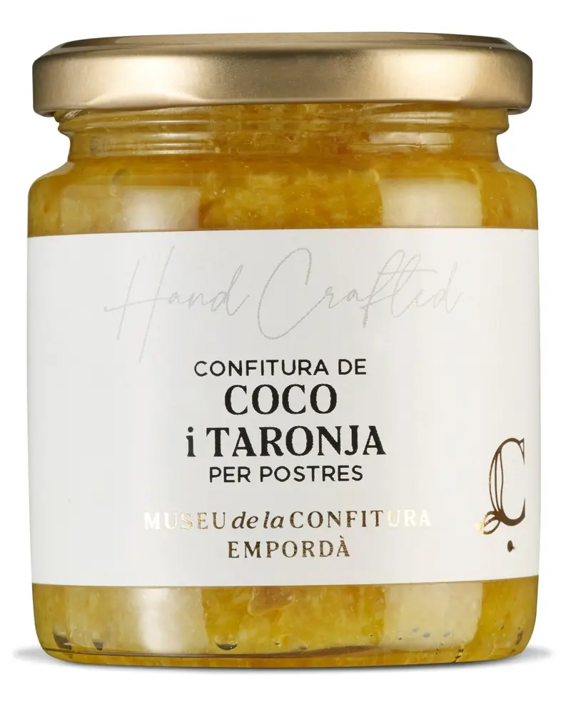 Confitura de coco y naranja 255gr