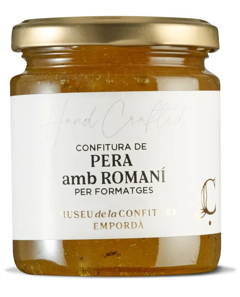Confitura de pera con romero 255gr