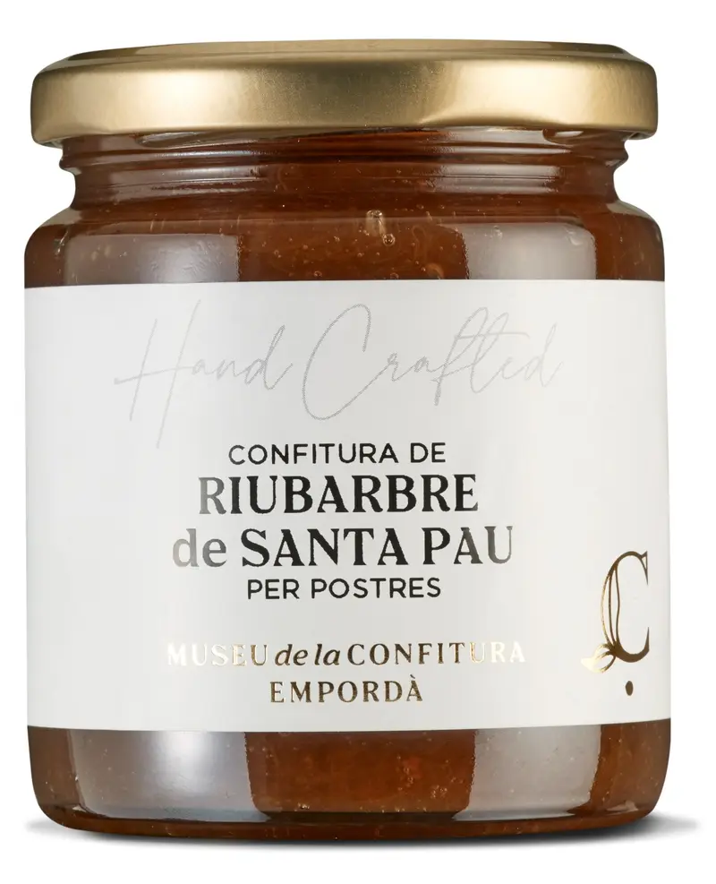 Confitura de riubarbo 255gr