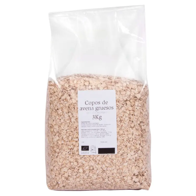 COPOS DE AVENA GRUESOS BIO 3 kg