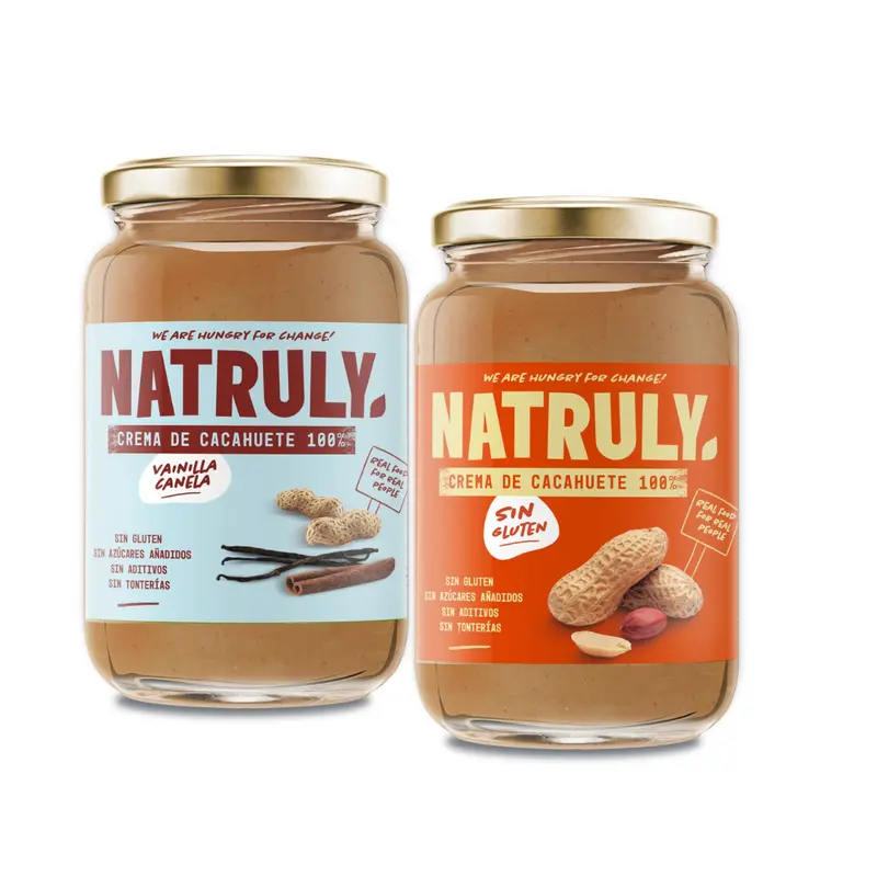Crema de Cacahuete Pack 2 sabores