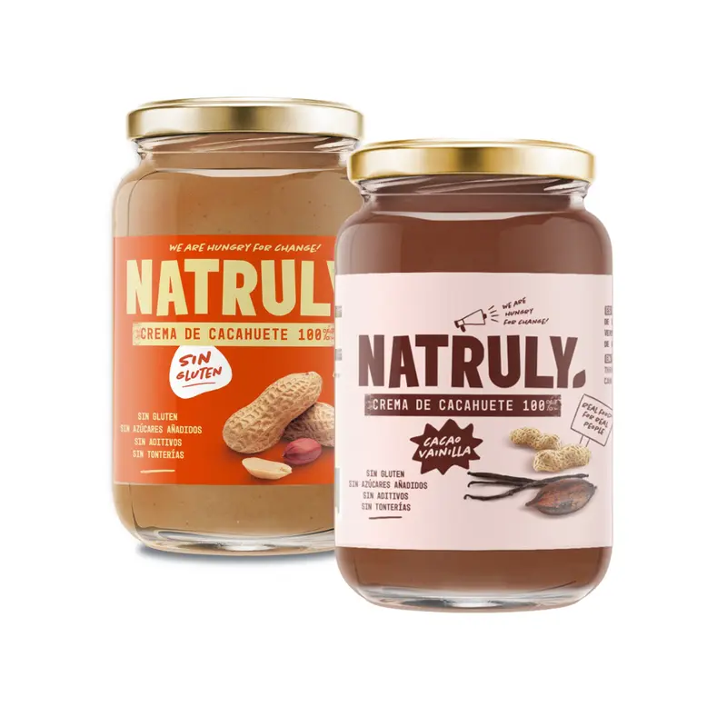 Crema de Cacahuete Pack 2 Sabores