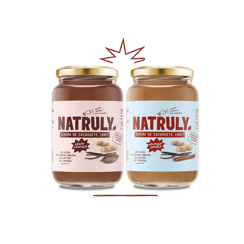 Crema de Cacahuete- Pack 2 sabores
