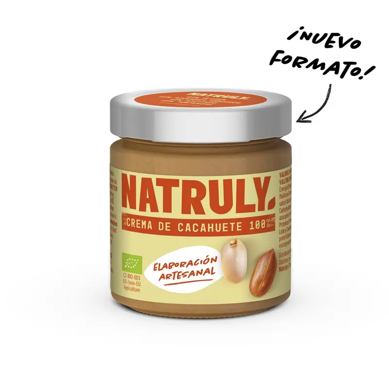 Crema de Cacahuetes 100% Pack 2 | BIO 200gr