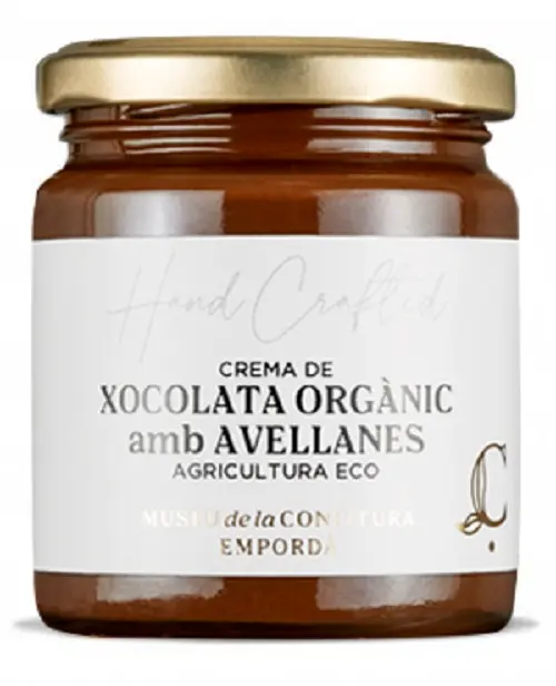 Crema de chocolate orgánico y avellanas 250gr