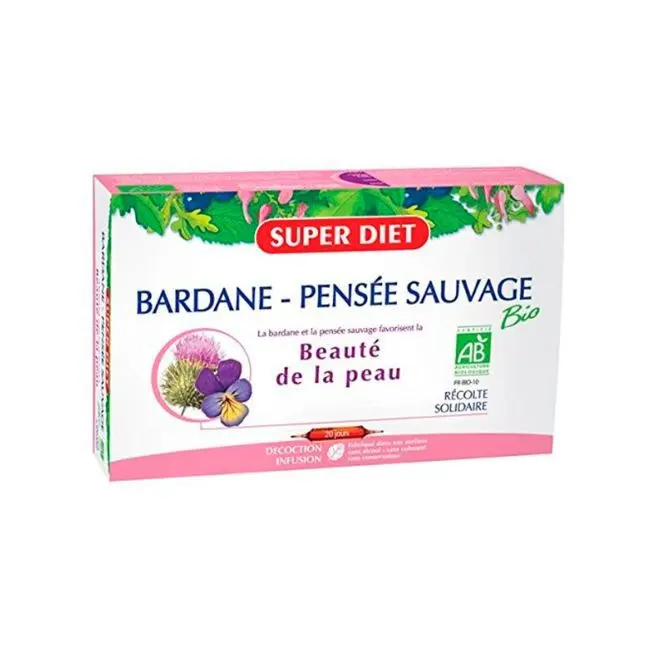 CUARTETO BARDANA BELLEZA DE LA PIEL 20AMP