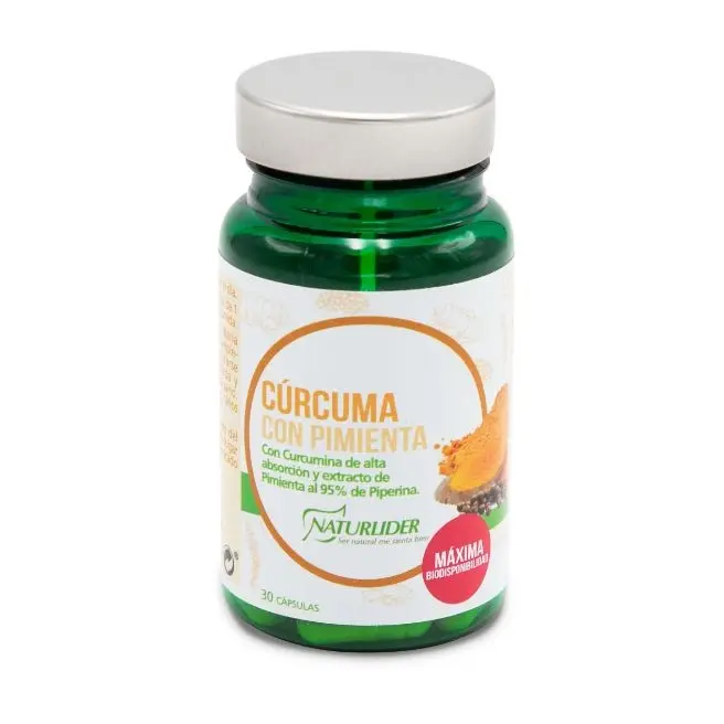 CURCUMA CON PIMIENTA 30 Vcaps