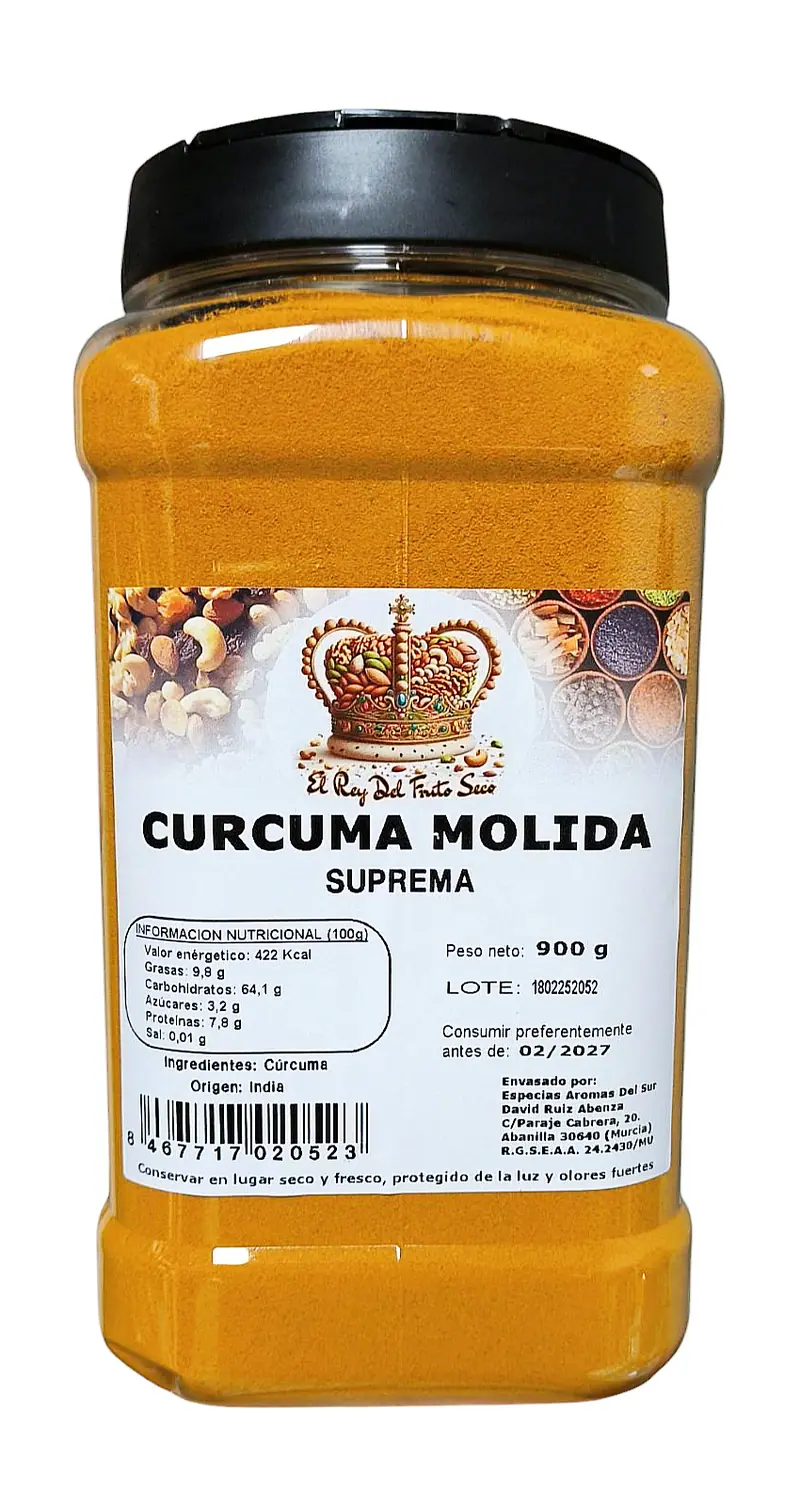 Curcuma Molida Suprema 900 g