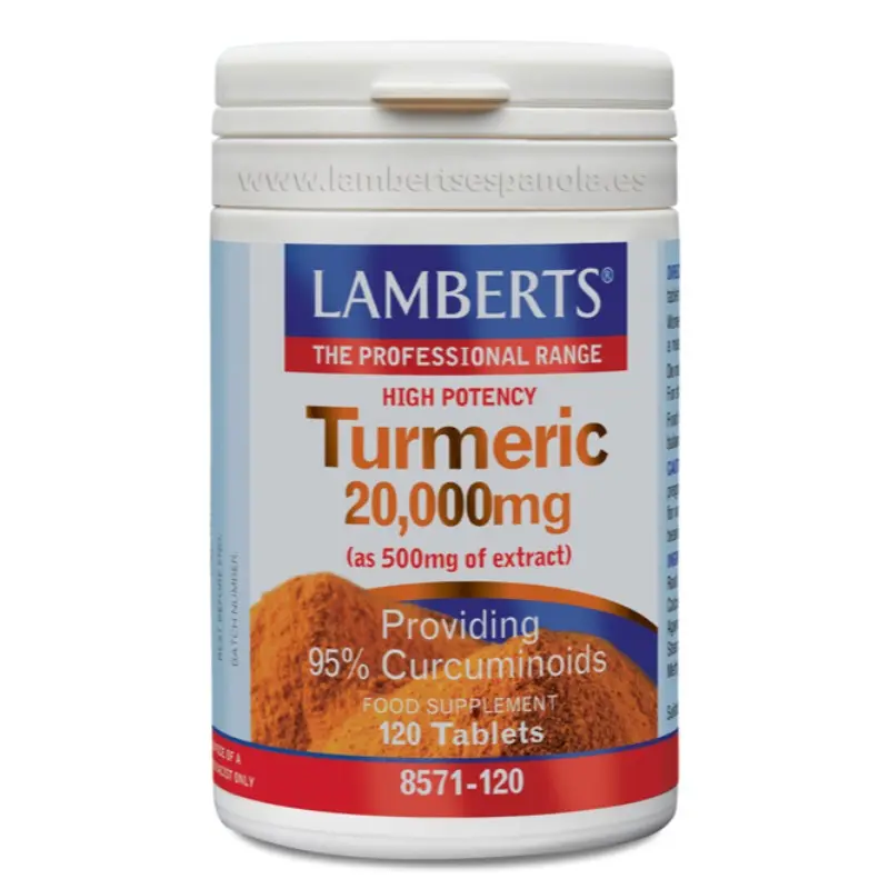 CURCUMA TURMERIC 20.000 mg 120