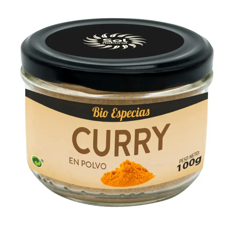 CURRY EN POLVO BIO 100 g