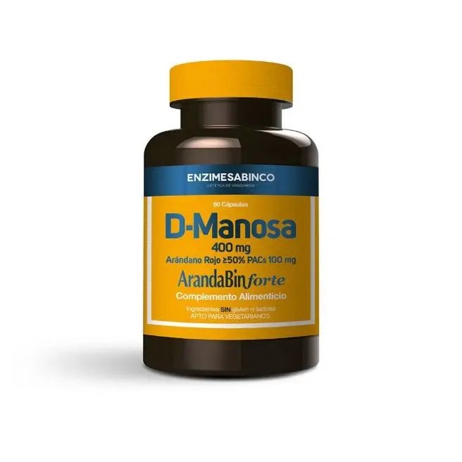 D-MANOSA + ARANDANO ROJO 50% PACS 60 Cap