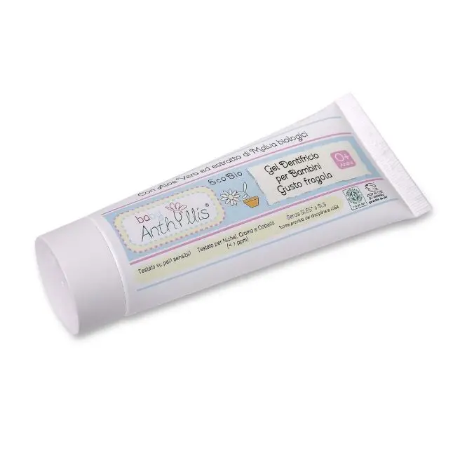 DENTIFRICO PARA NIÑOS DE ALOE VERA Y MALVA ECO 75