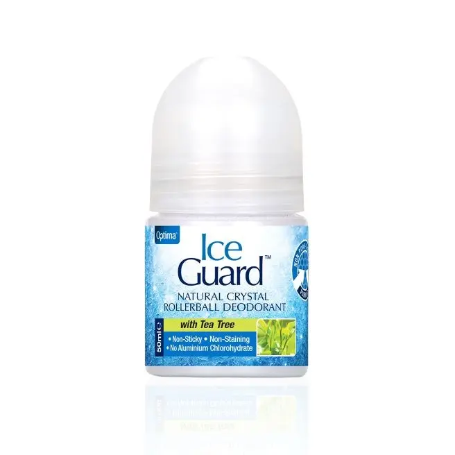 DESODORANTE ICE GUARD ROLL ON CON ARBOL DEL TE