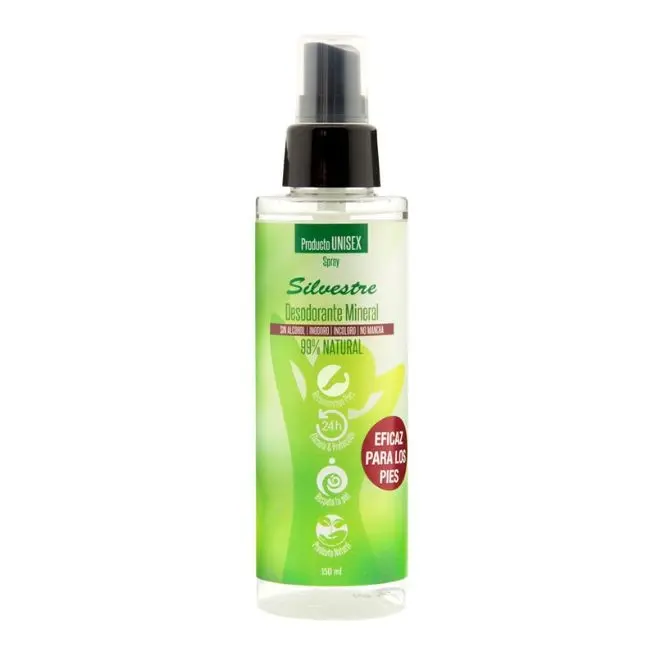 DESODORANTE MINERAL SPRAY 150ML. C/P