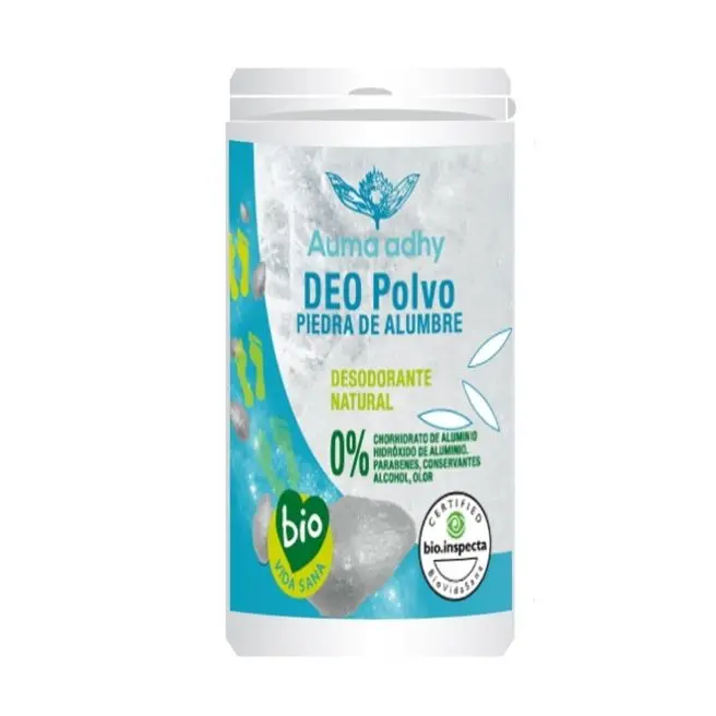DESODORANTE POLVO ALUMBRE 100 GR