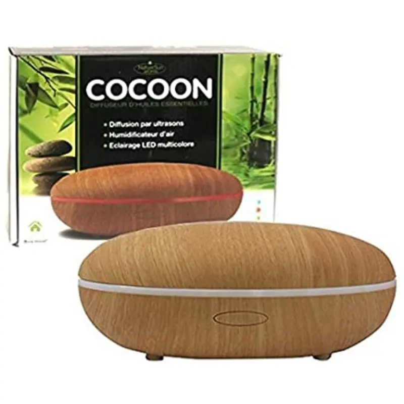 DIFUSOR COCOON MADERA CLARA