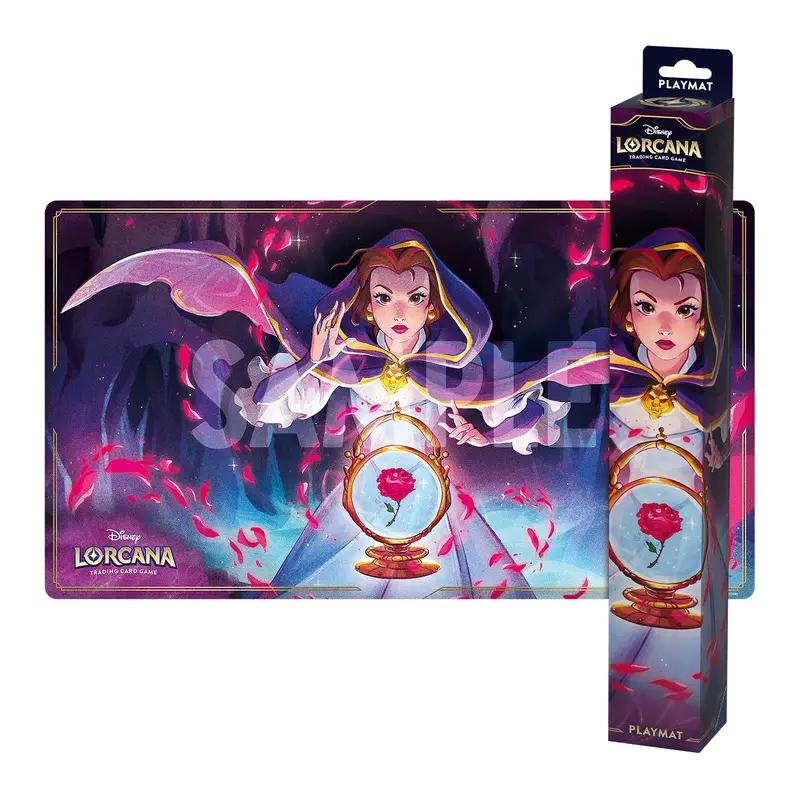 Disney Lorcana Spielmatte Belle - Himmelsleuchten