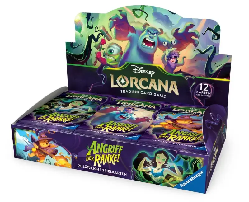 Disney Lorcana TCG - Angriff der Ranke - Booster Display (24 Booster) - DE