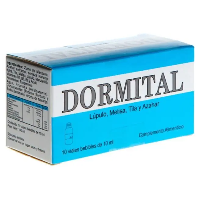 DORMITAL 10 Viales x 10 ml