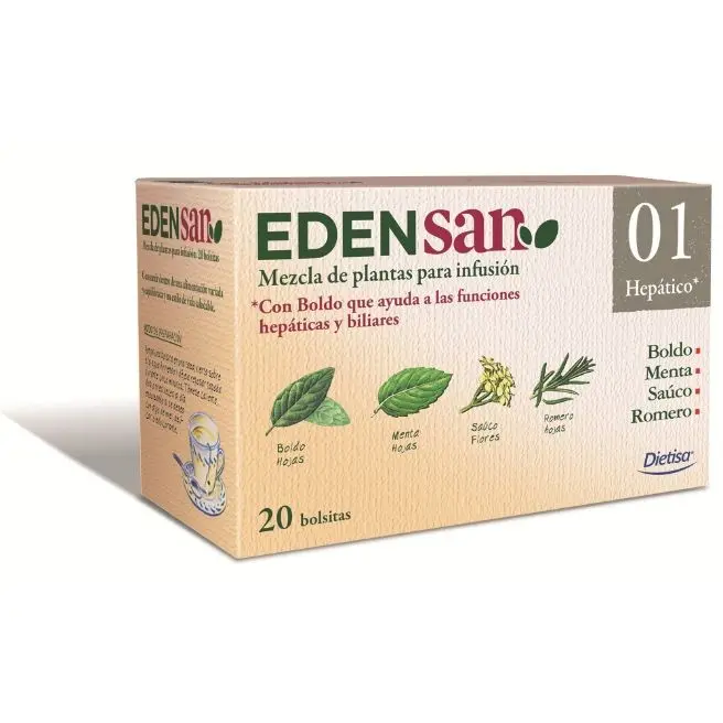 EDENSAN 01 HEPATICO 20 Filtros