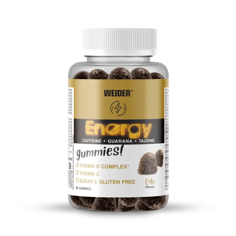 ENERGY Gominolas Cafeína (WEIDER) 60U
