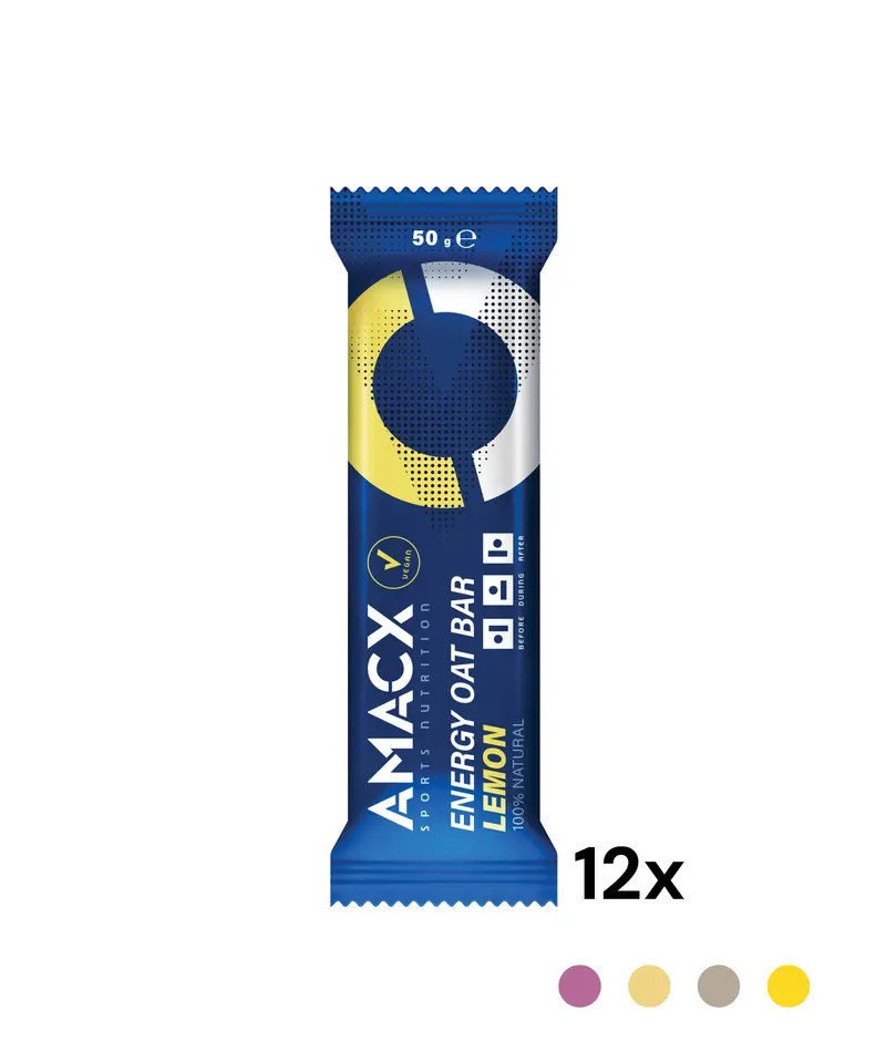 Energy Oat Bar Limón | 12 pack