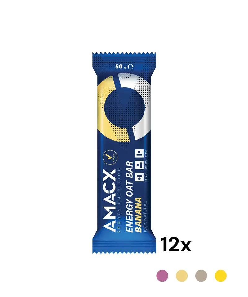 Energy Oat Bar Plátano | 12 pack