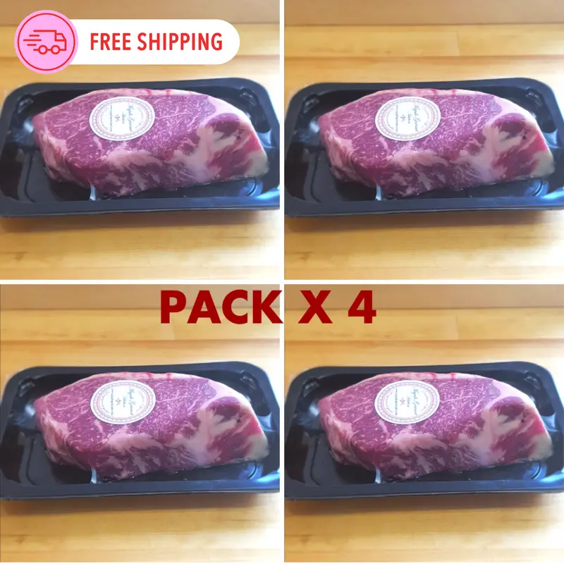 Entrecot de lomo bajo Simmental madurado 40/50 días - (Pack 4 piezas)