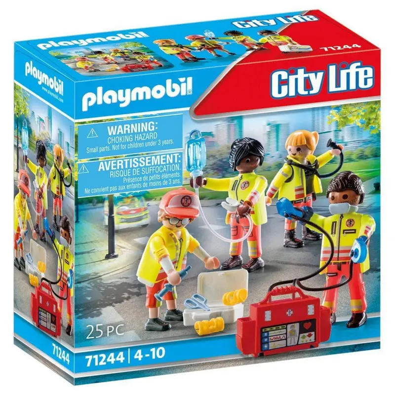 Equipo de rescate Playmobil City Life 71244