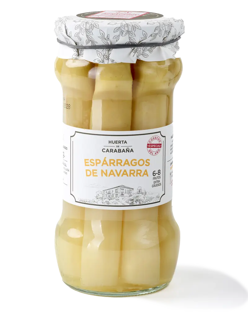 Espárrago blanco extra 6/8 frutos - Muy gruesos
