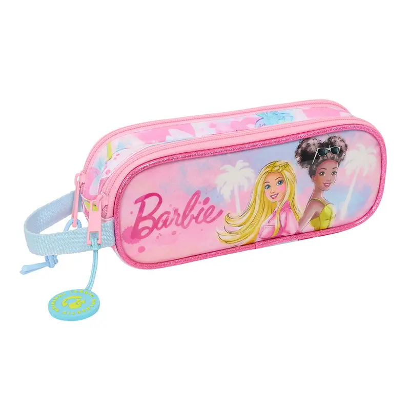 Estuche portatodo doble Barbie "Painterly" 21x6x8cm